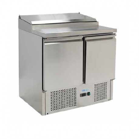 Saladeta FORCOLD so zabudovanou vitrínou - 2 dverová