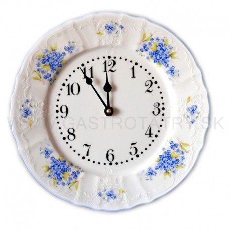 BERNADOTTE nástenné hodiny m. linka okrúhle