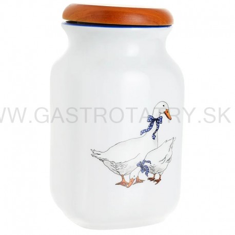 Dóza na potraviny 1 l husi