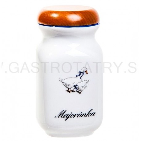 Dóza na potraviny Husi s popisom 0,20 husi