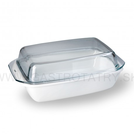 Zapekacia misa obdĺžniková s viečkom