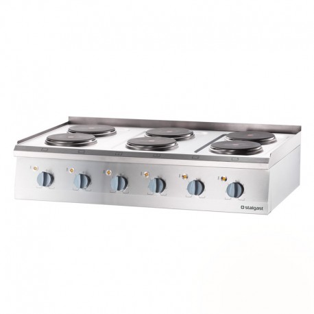 Elektrický sporák – 6 bez podstavca Stalgast