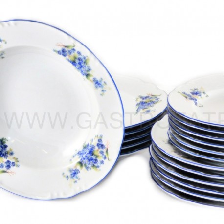 Nezábudky modrá linka súprava 