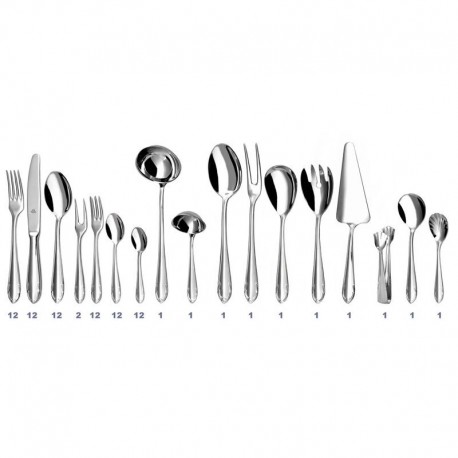 84 -dielna súprava príboru Classic Prestige