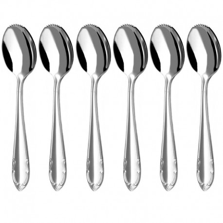 6 dielna súprava lyžičiek na grep/kiwi Classic Prestige