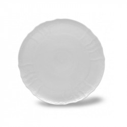 Tortový tanier 32 Bernadotte biely