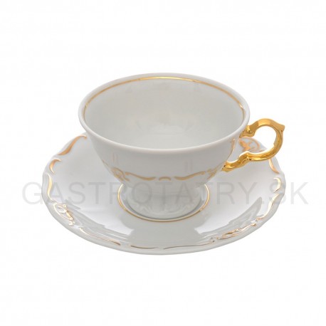 ŠAPO jemný zlatý dekor 12 D 155 Marie - Louise