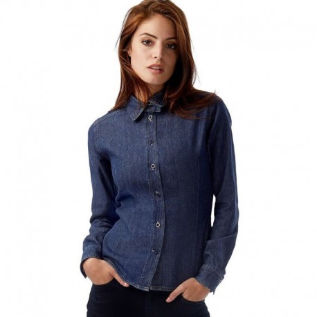 Dámska denimová košeľa VISION