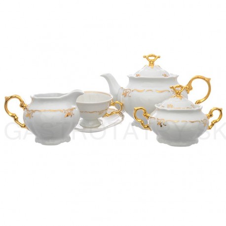 Marie-Louise čajová SP 17 D Jemný zlatý ornament