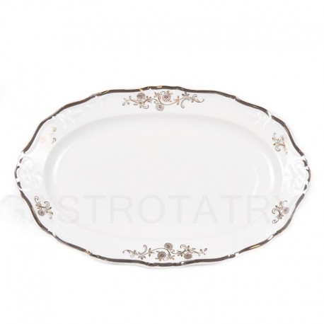 MARIE-LOUISE misa oválna 24 cm jemný pl.vzor