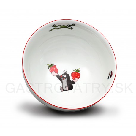 Krtko detská miska jahody (vital)