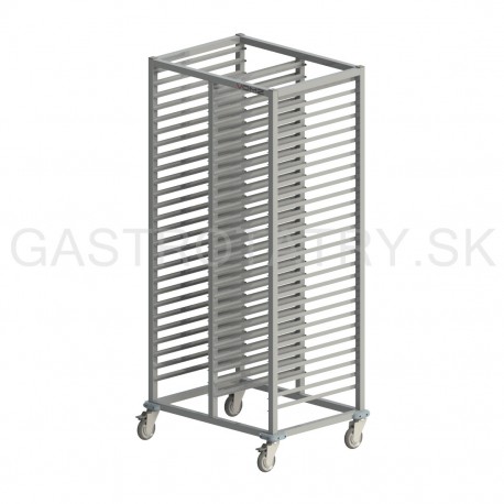 Vozík na gastronádoby - dvojradový