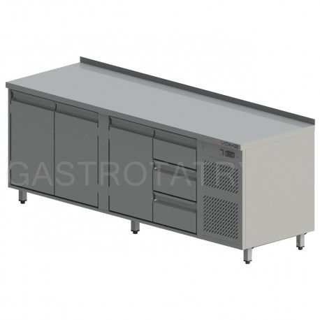 Chladiaci pult na gastronádoby