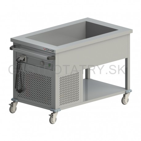 Chladiaci vozík, 2x GN1/1