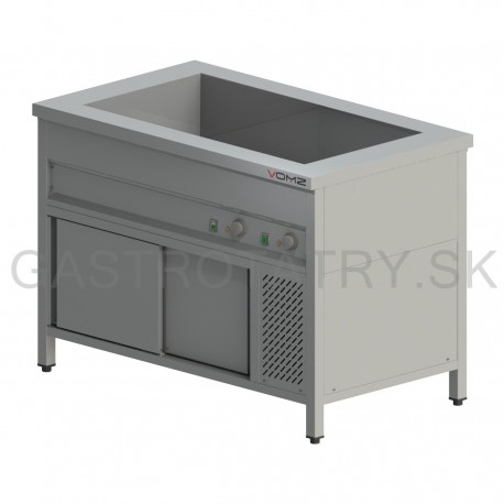 Výdajný ohrievací pult s režónom, 3x GN 1/1, 4,75 kW / 400 V