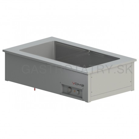 Výdajná ohrievacia vaňa, lisovaná vaňa, 4x GN 1/1