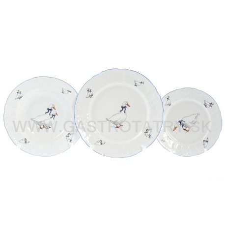 Bernadotte Tanierová súprava 18 D husi