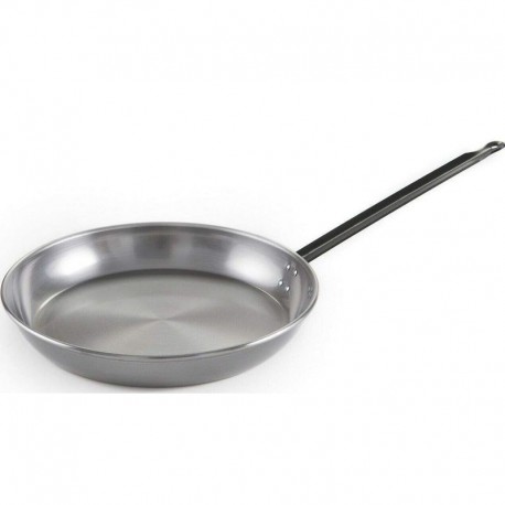 LA IDEAL - Plytká panvica z leštenej uhlíkovej ocele 