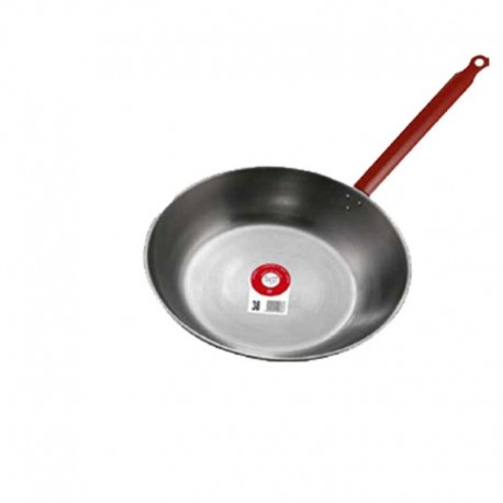 Hlboká panvica z leštenej uhlíkovej ocele LA IDEAL