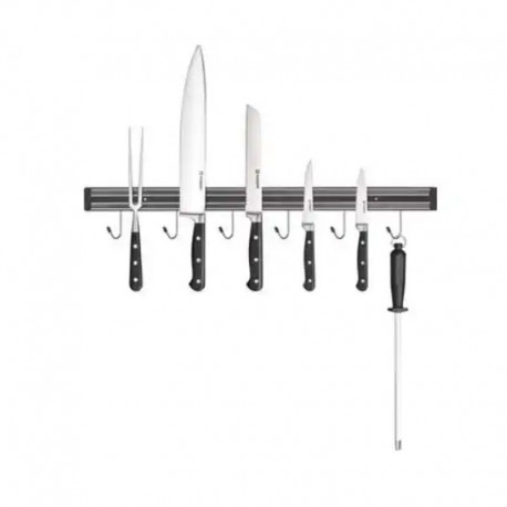 Magnetický držiak nožov s vešiakmi 