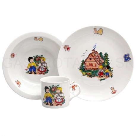 Detská SP 3D Janko a Marienka a chalupka Angelika