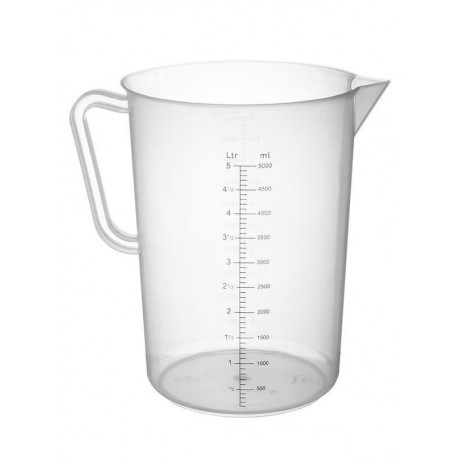 Odmerka číra s mierkou 5 l