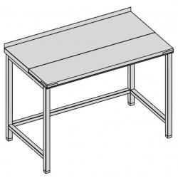 Pracovný stôl rozráb. hl 600-700-800 mm, šír 600 mm - 1900 mm