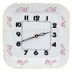 Hodiny hranaté šedo ruž.kvet zl.lin. Berandotte