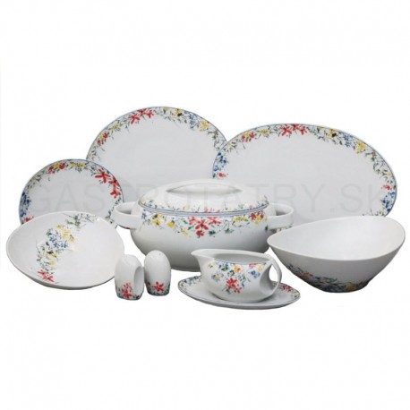 Loos obedová súprava 26 D - drobné lúčne kvety