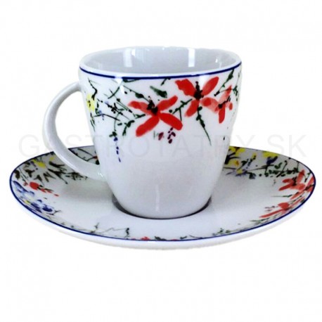 ŠAPO vysoké LOOS 140 drobné kvietky 12 D