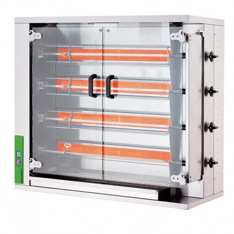 Gril na kurence - 4 ražne plynový