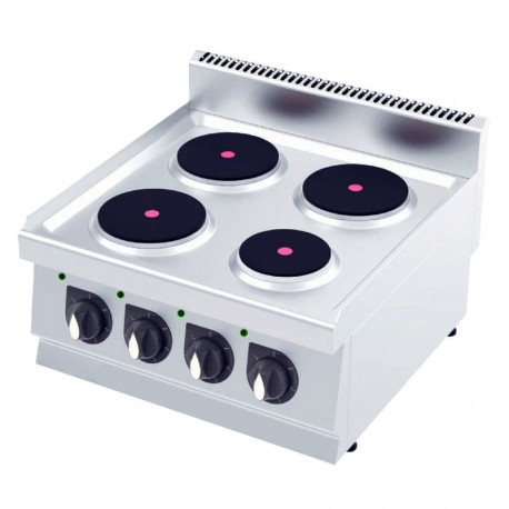 Elektrický sporák 600 - štvorplatňový bez podstavca