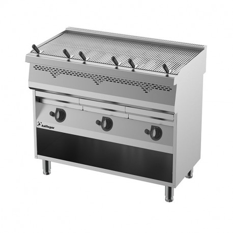 Lávový gril 900 š 1200 mm