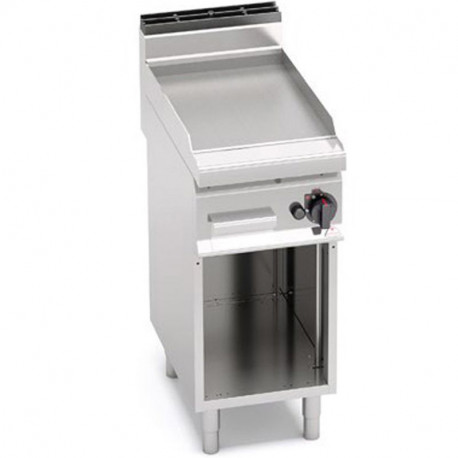 Plynová grilovacia platňa hladká 400 mm