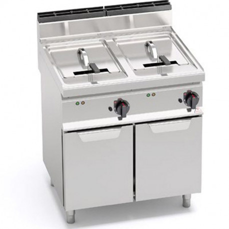 Elektrická fritéza Bertos-TURBO 2x10 l