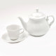 Natalie Čajová súprava biela 17 D
