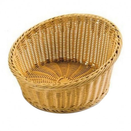 Košík na pečivo polyratan