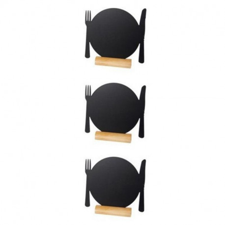 Tabuľka stolová s popisovačom tanier