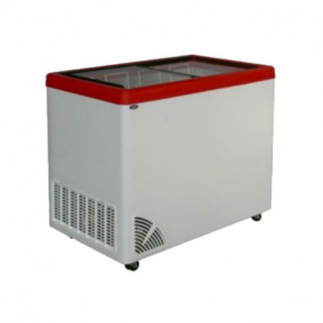 Truhlica mraziaca presklená 318 l