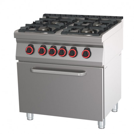 Sporák kombinovaný s el rúrou Redfox