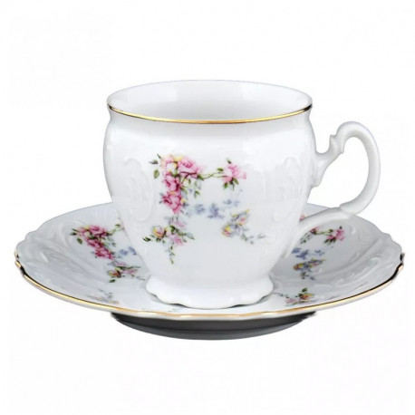 Šapo jemné ruž.kvety zl. lin. 140 Bernadotte 12 D