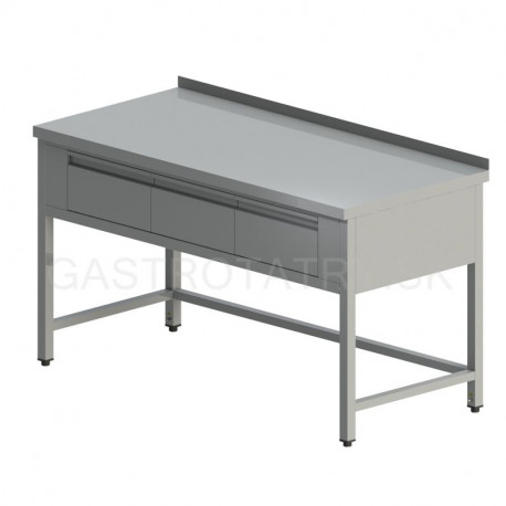 Pracovný stôl 3 - zásuvkový