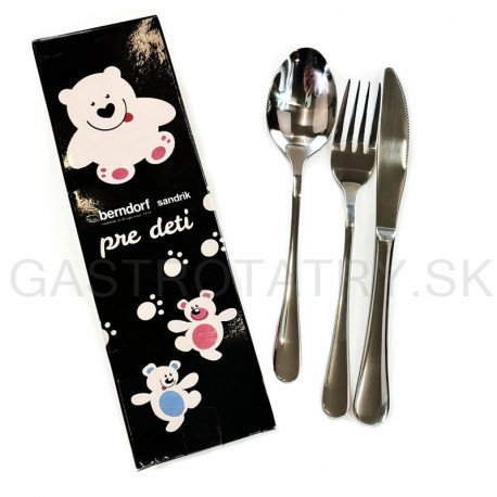 Detský príbor 3 dielny