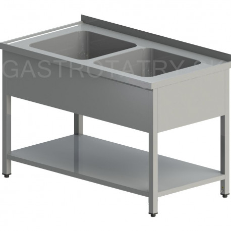 Dvojdrez lisovaný s policou