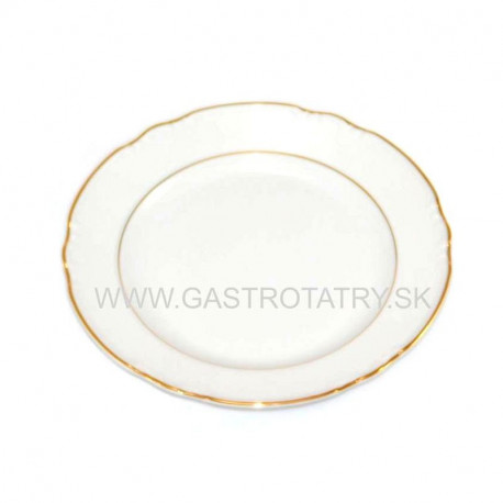 Zlatá linka tanier dezertný 19 Constance