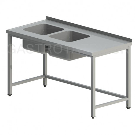  Umývací stôl s dvomi drezmi