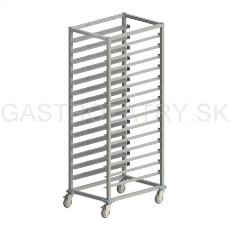 Vozík na podnosy - jednoradový