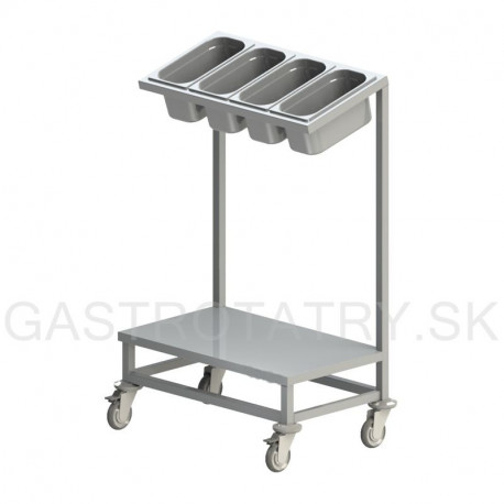 Zásobník na príbory, tácky a pečivo