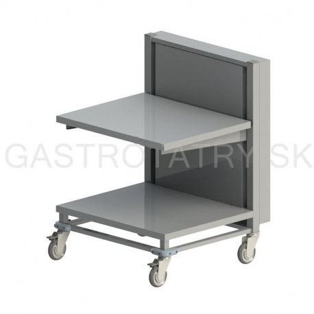 Polohovací vozík na tácky