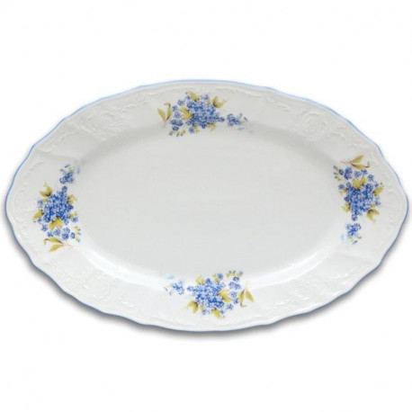 BERNADOTTE Misa oválna 34 cm nezábudky